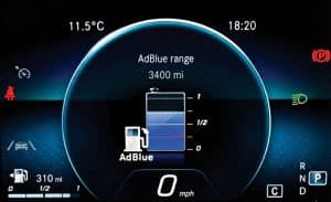 mercedes adblue fault
