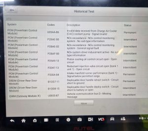 Range Rover P25A9 Fault